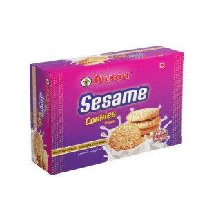 Sesame Cookies Biscuit 250 gm (Paper Box)